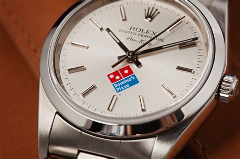 rolex air king domino's pizza cologne|Rolex Air-King 5500.